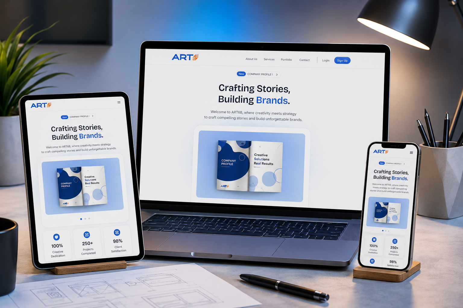 ART6B Agency Website